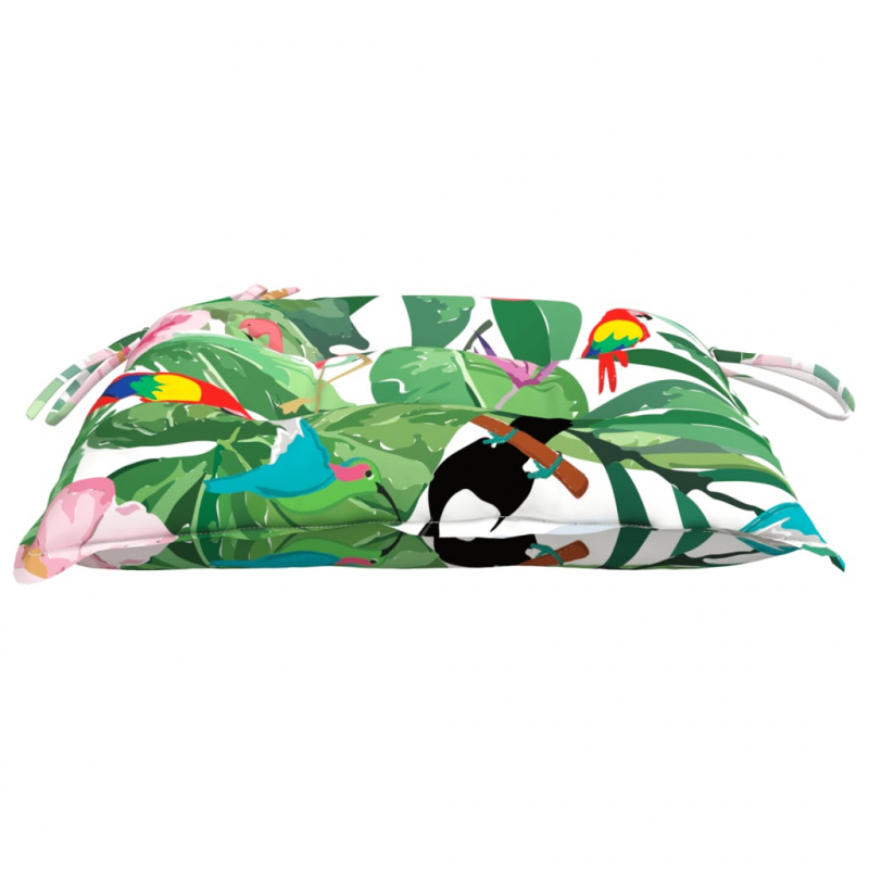 Stuhlkissen 2 Stk. Mehrfarbig 50x50x7 cm Oxford-Gewebe