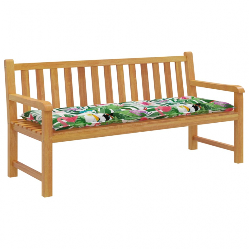 Gartenbank-Auflage Mehrfarbig 150x50x7 cm Oxford-Gewebe