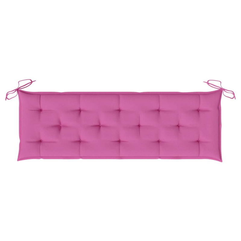 Gartenbank-Auflage Rosa 150x50x7 cm Oxford-Gewebe