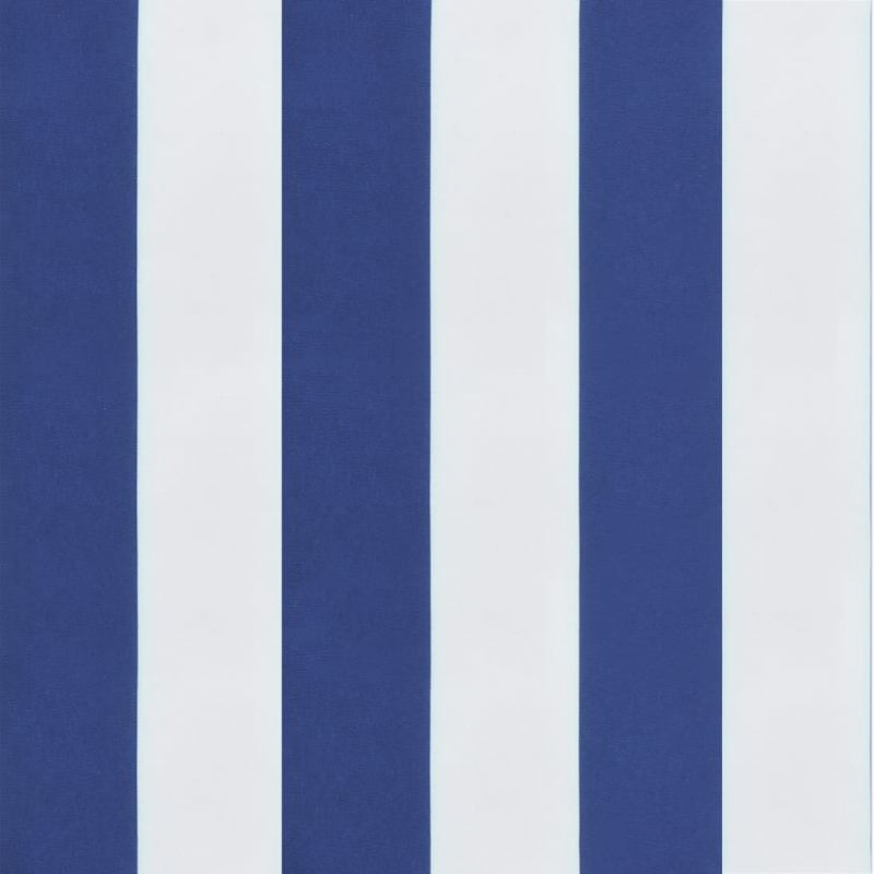 Gartenbank-Auflage Blau & Weiß Gestreift 180x50x7 cm