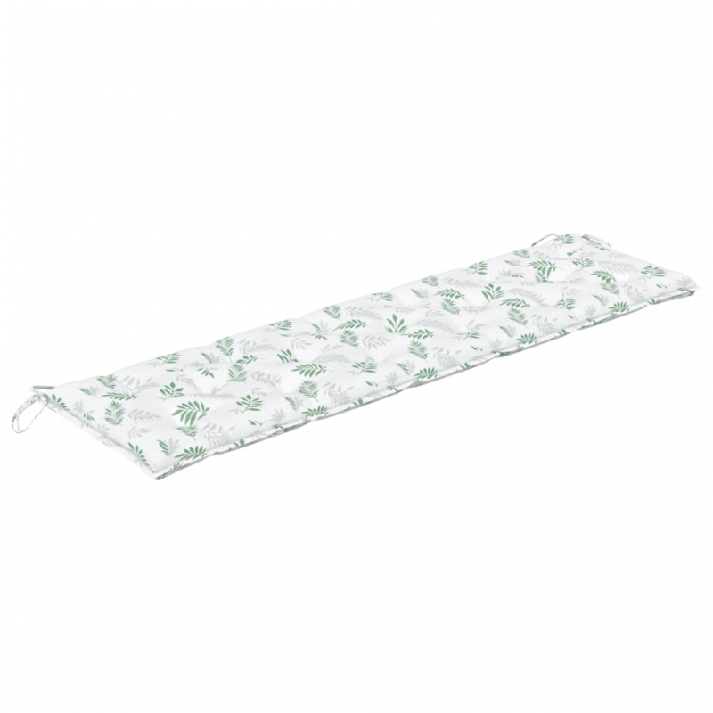 Gartenbank-Auflagen 2 Stk. Bluttmuster Oxford-Gewebe