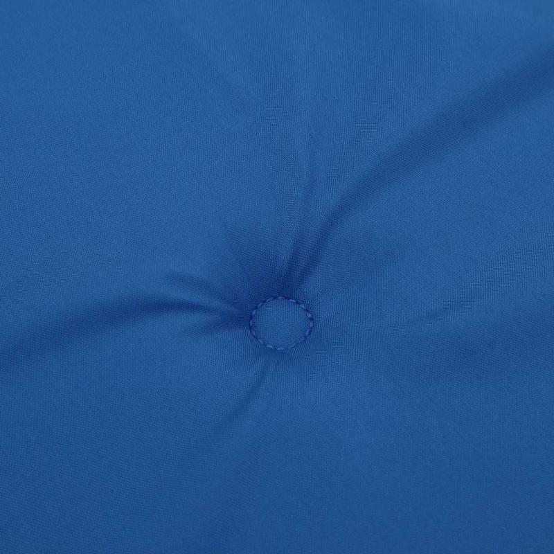 Hochlehner-Auflagen 4 Stk. Königsblau Oxford-Gewebe