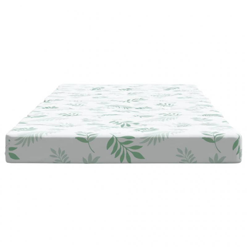 Liegestuhl-Auflagen 2 Stk. Blattmuster Oxford-Gewebe