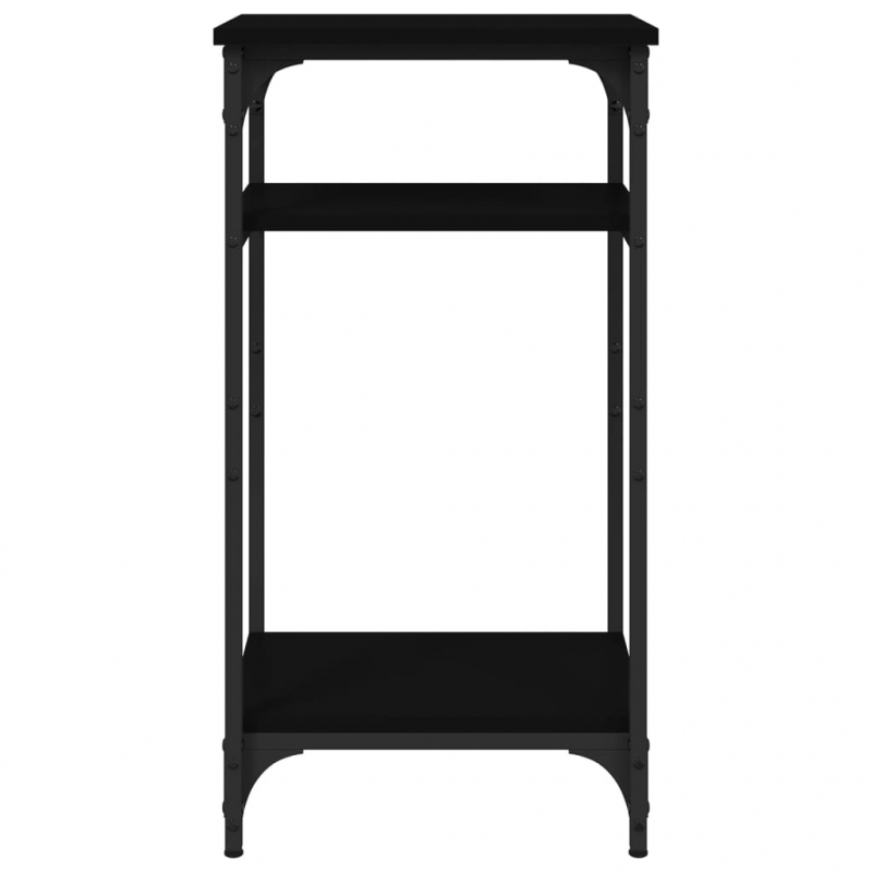 Beistelltisch Schwarz 40x30x75 cm Holzwerkstoff