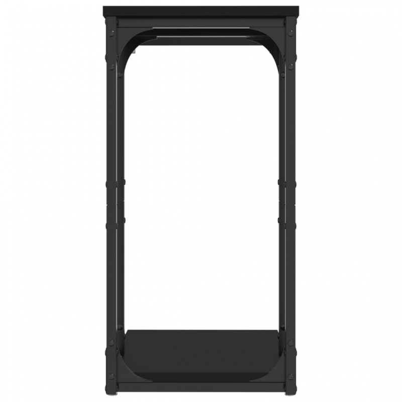 Beistelltisch Schwarz 40x30x60 cm Holzwerkstoff