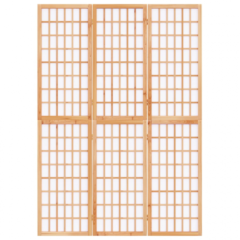 3-tlg. Paravent Japanischer Stil Faltbar 120x170 cm
