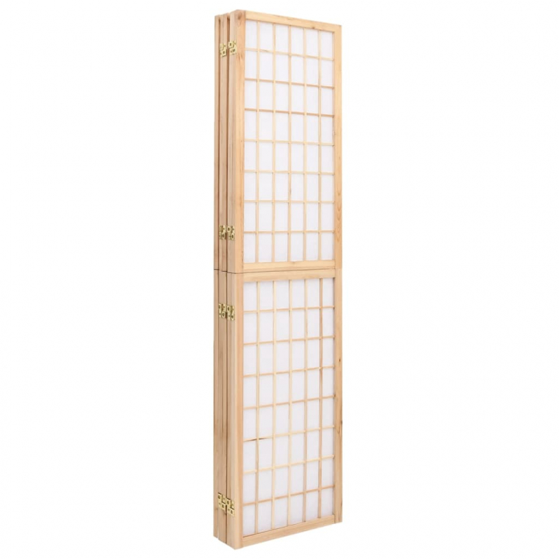 5-tlg. Paravent Japanischer Stil Faltbar 200x170 cm