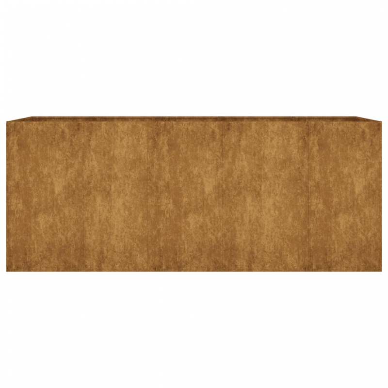 Hochbeet 200x80x80 cm Cortenstahl