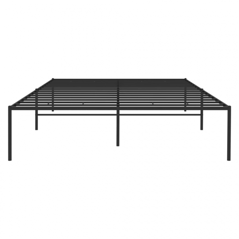 Bettgestell Metall Schwarz 120x200 cm