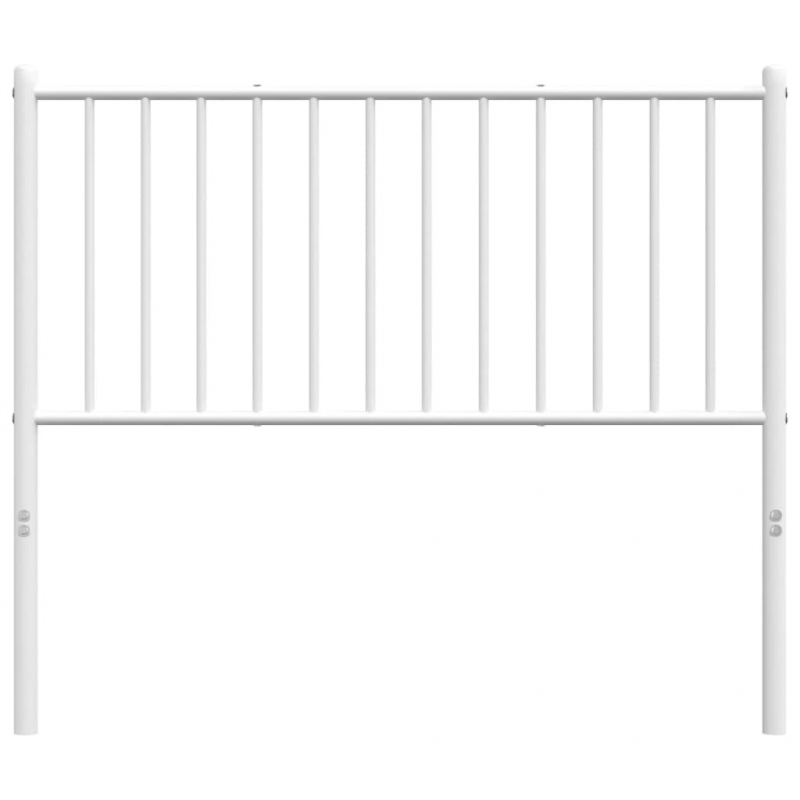 Kopfteil Metall Weiß 100 cm