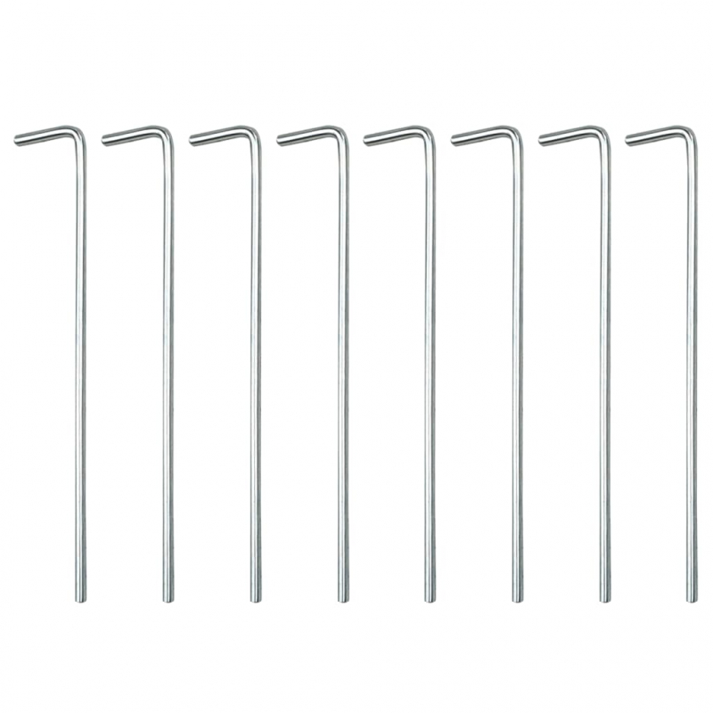 Gartenpavillon Anthrazit 4x4 m Stahl und Stoff