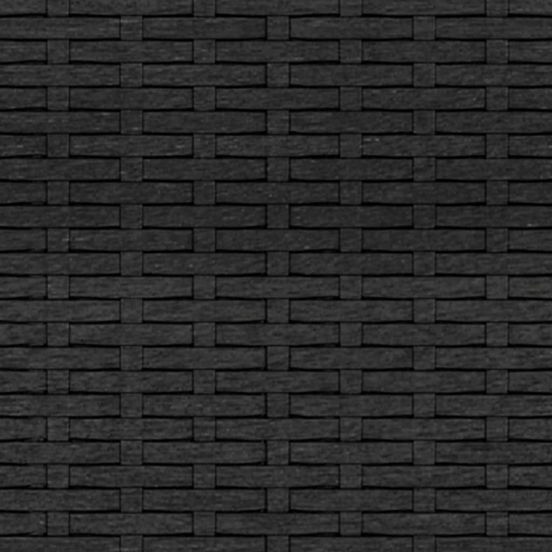 3-Sitzer-Gartensofa mit Kissen Schwarz Poly Rattan