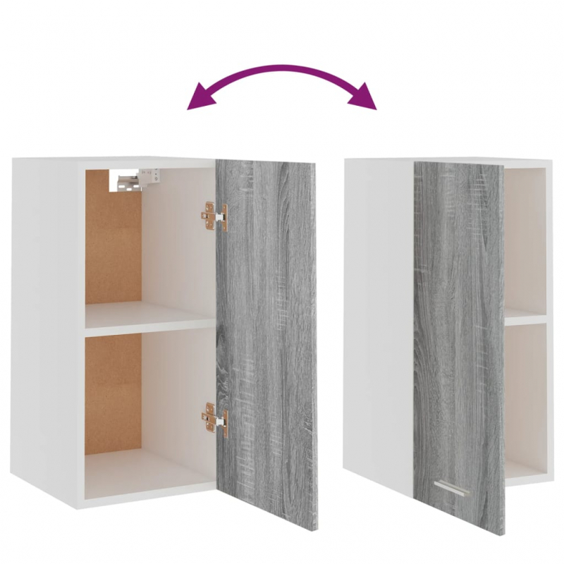 Hängeschrank Lyon Grau Sonoma 29,5x31x60 cm Holzwerkstoff