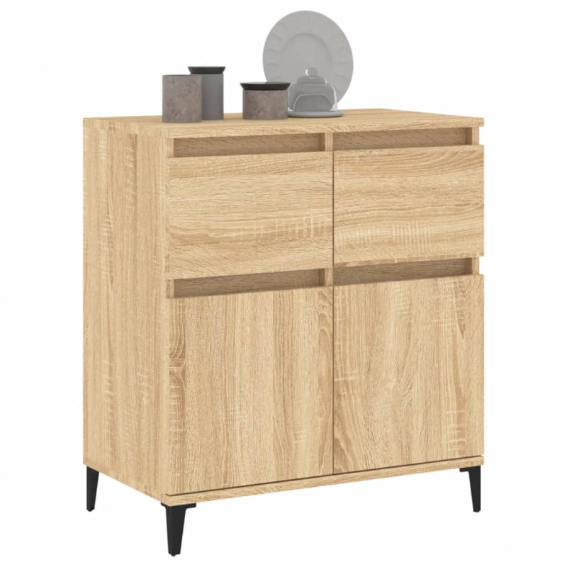 Sideboard Sonoma-Eiche 60x35x70 cm Holzwerkstoff