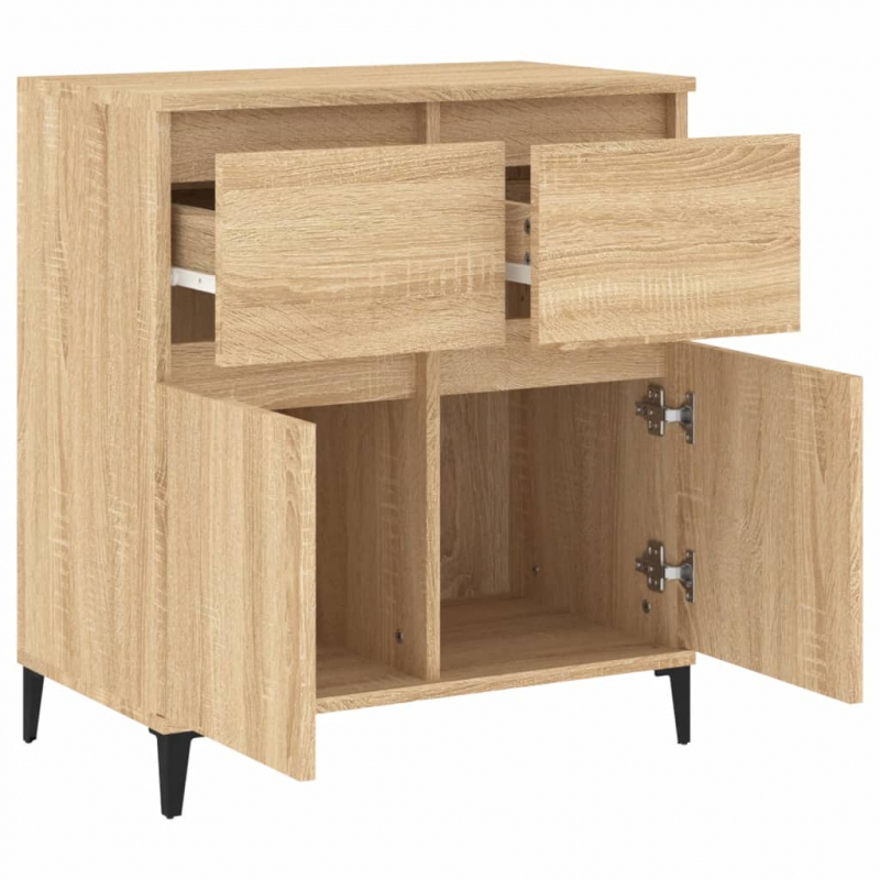 Sideboard Sonoma-Eiche 60x35x70 cm Holzwerkstoff