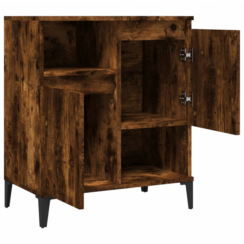 Sideboard Räuchereiche 60x35x70 cm Holzwerkstoff
