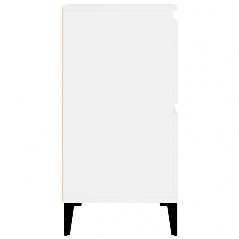 Sideboard Weiß 60x35x70 cm Holzwerkstoff