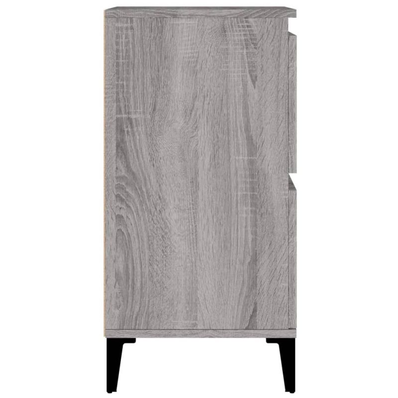 Sideboard Grau Sonoma 60x35x70 cm Holzwerkstoff