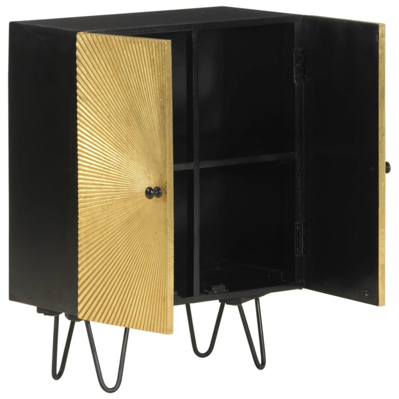 Sideboard 55x30x75 cm Massivholz Mango
