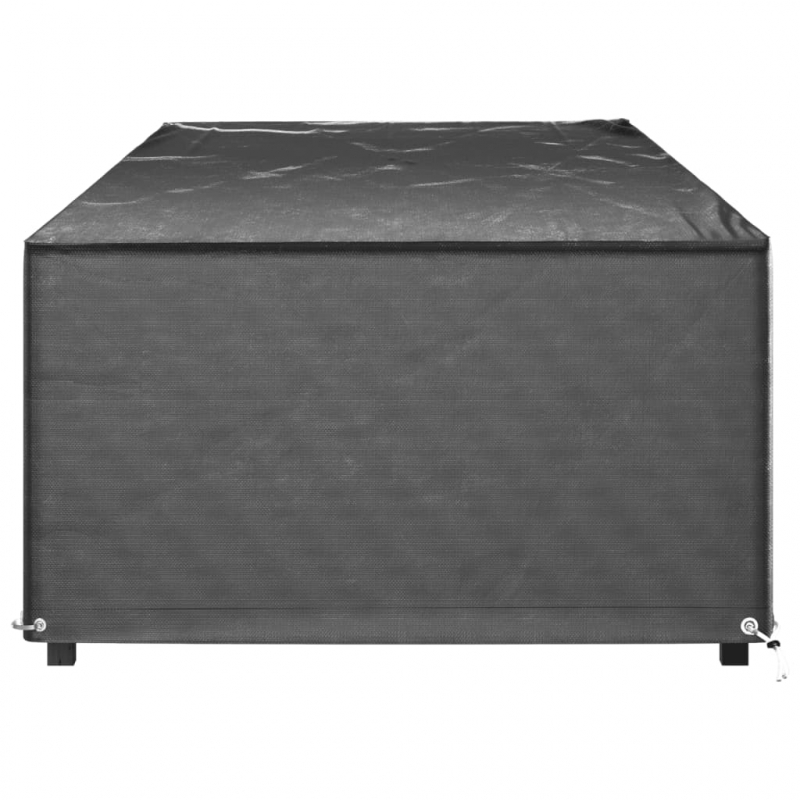 Abdeckungen für Sonnenliegen 2 Stk. 12 Ösen 205x75x40 cm