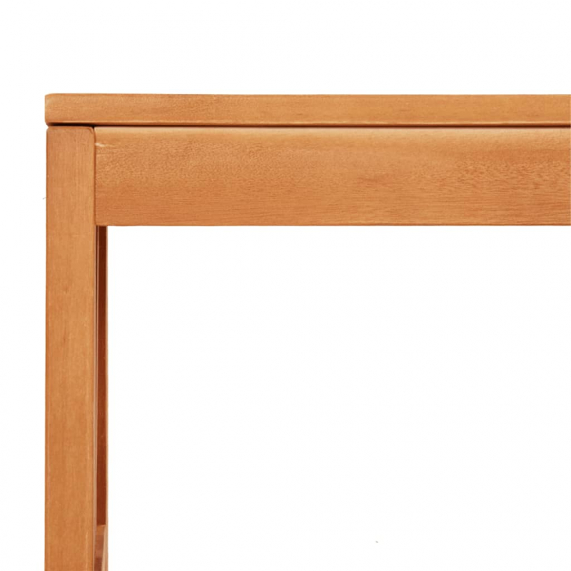 Gartenbank 80 cm Massivholz Eukalyptus