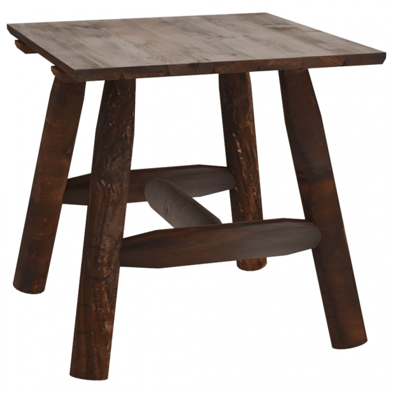 Beistelltisch 49x49x50 cm Massivholz Fichte