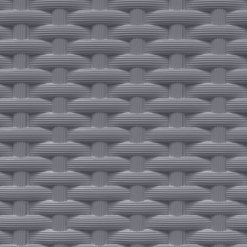 Pflanzkübel 2 Stk. Blaugrau 30x30x37 cm Polypropylen