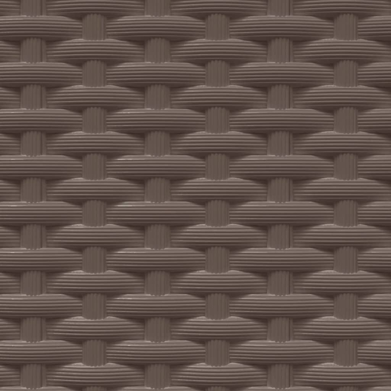 Pflanzkübel 2 Stk. Braun 30x30x37 cm Polypropylen