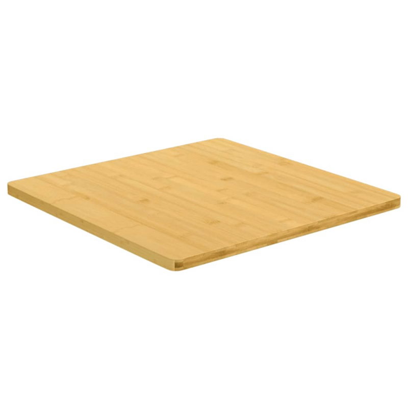 Tischplatte 50x50x1,5 cm Bambus