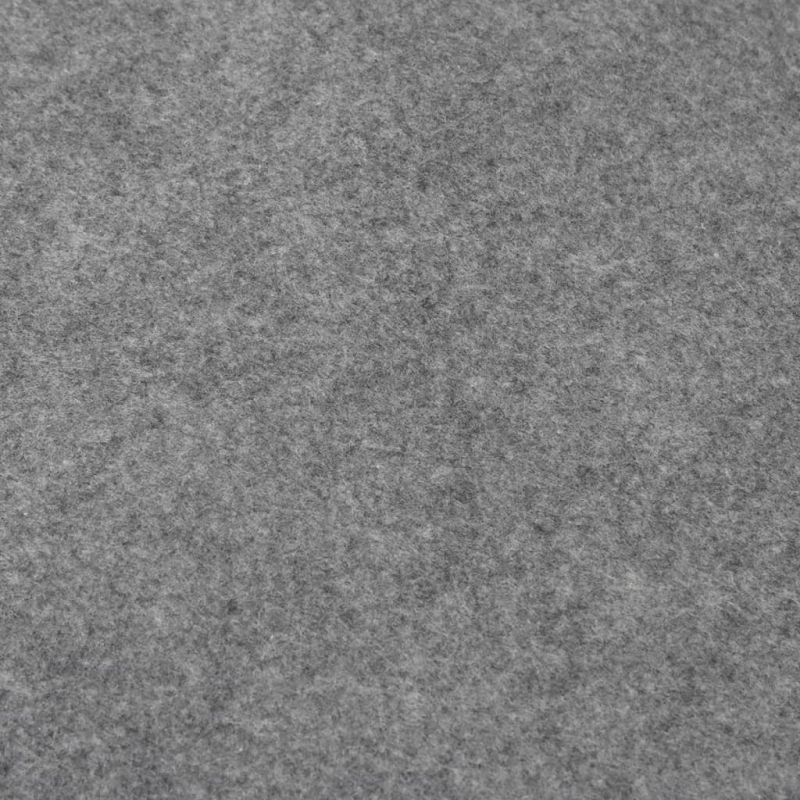 Pool-Bodentuch Hellgrau Ø244 cm Polyester Geotextil