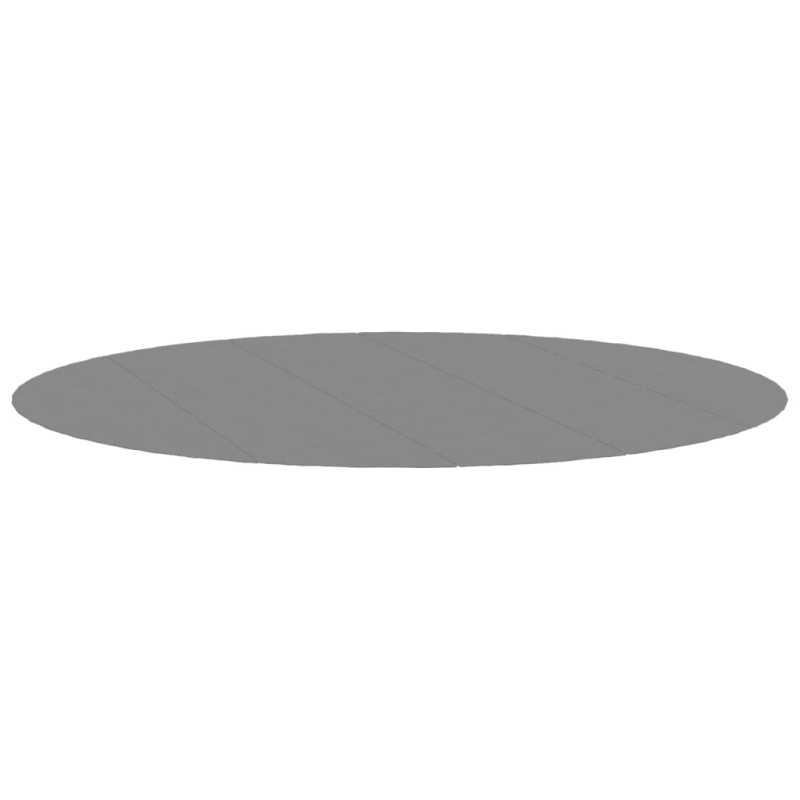 Pool-Bodentuch Hellgrau Ø550 cm Polyester Geotextil