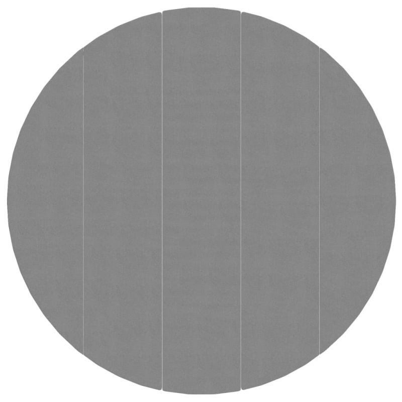 Pool-Bodentuch Hellgrau Ø550 cm Polyester Geotextil