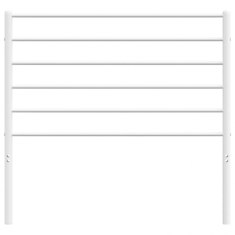 Kopfteil Metall Weiß 80 cm