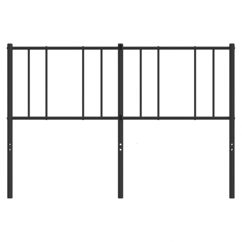 Kopfteil Metall Schwarz 150 cm