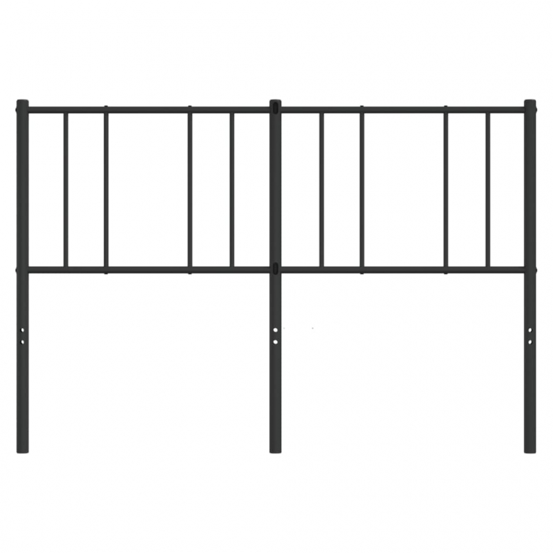 Kopfteil Metall Schwarz 160 cm