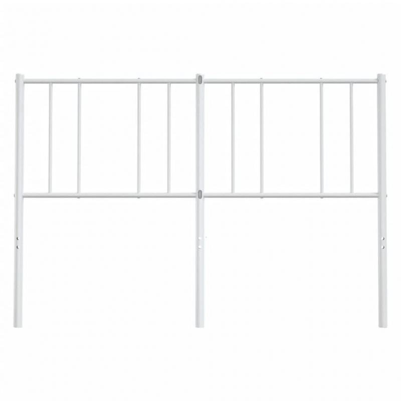 Kopfteil Metall Weiß 160 cm