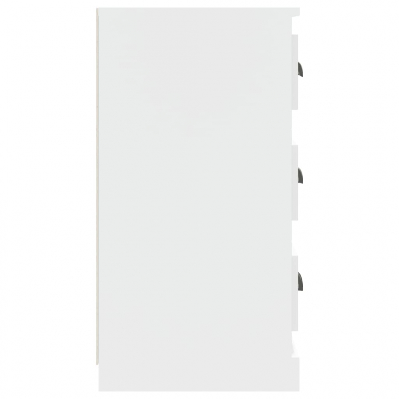 Sideboard Weiß 70x35,5x67,5 cm Holzwerkstoff