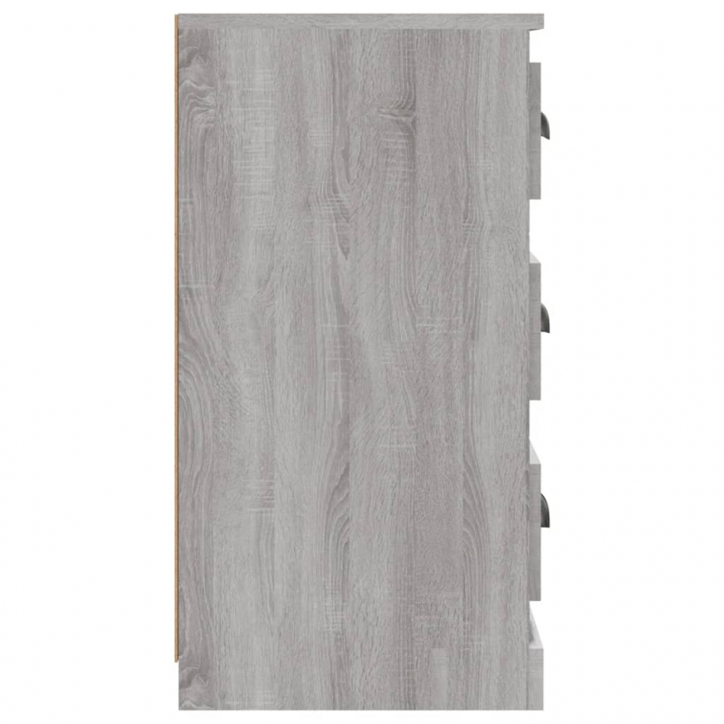 Sideboard Grau Sonoma 70x35,5x67,5 cm Holzwerkstoff