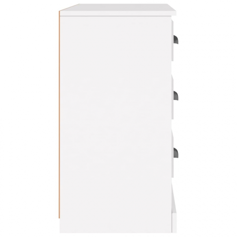 Sideboard Weiß 104,5x35,5x67,5 cm Holzwerkstoff