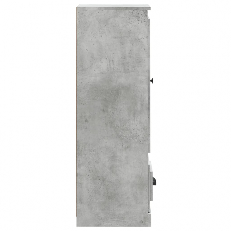 Highboard Betongrau 36x35,5x103,5 cm Holzwerkstoff