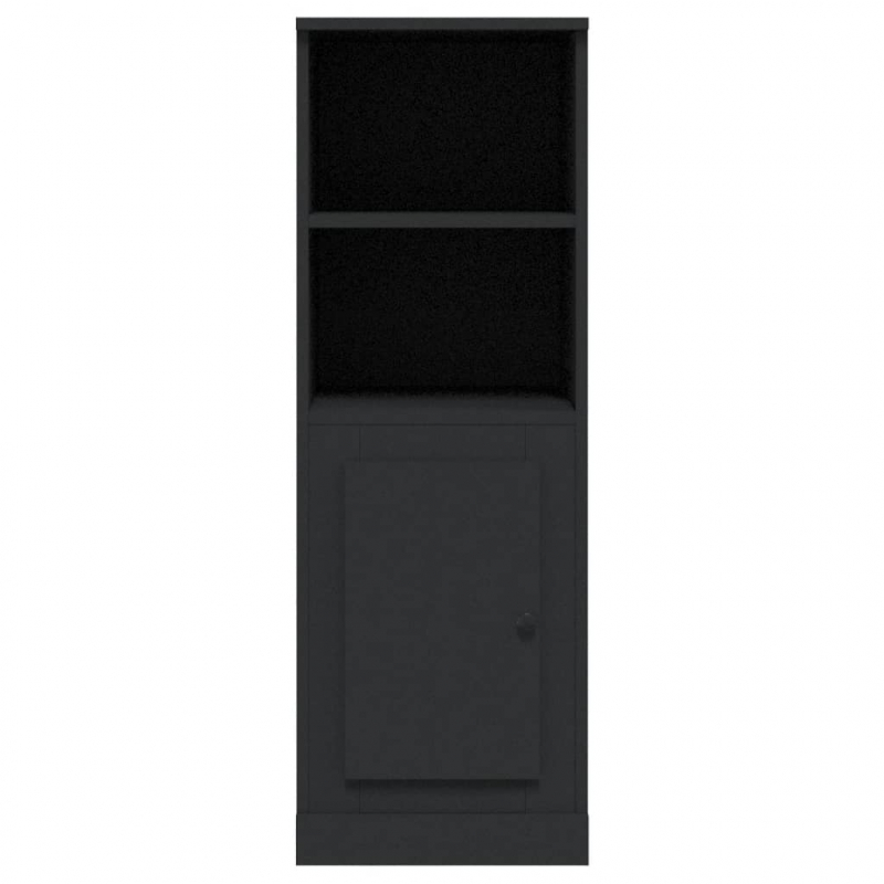Highboard Schwarz 36x35,5x103,5 cm Holzwerkstoff