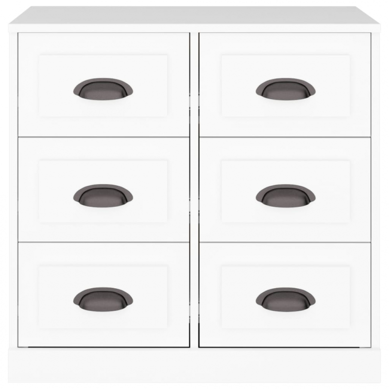 Sideboard Weiß 70x35,5x67,5 cm Holzwerkstoff