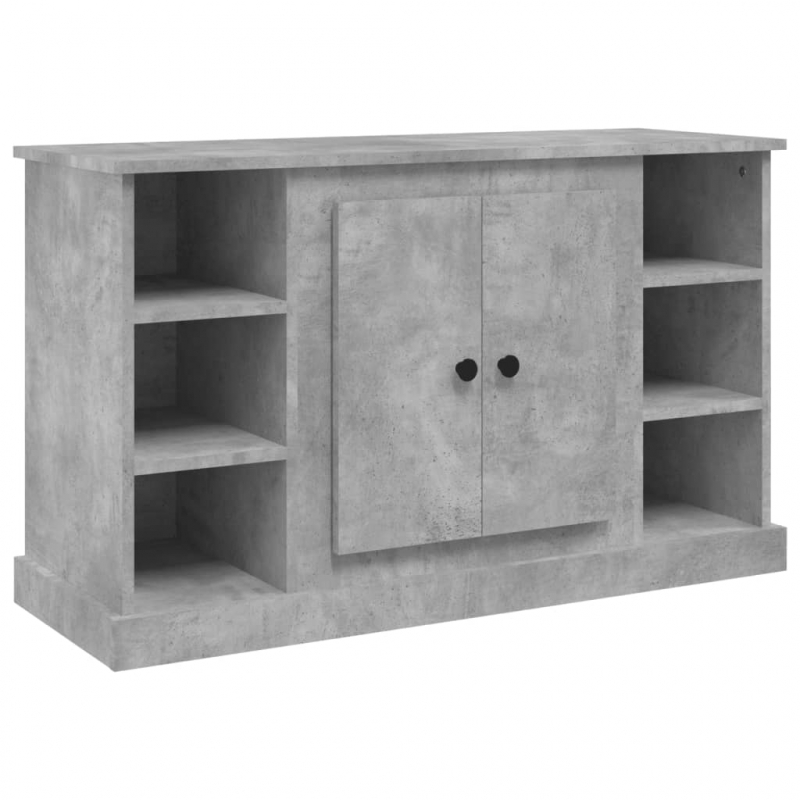Sideboard Betongrau 100x35,5x60 cm Holzwerkstoff