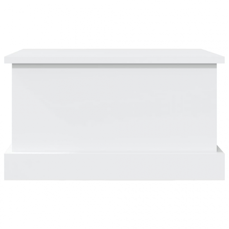 Truhe Weiß 50x30x28 cm Holzwerkstoff