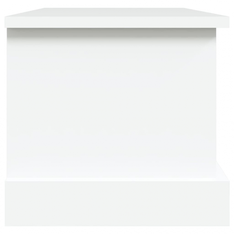 Truhe Weiß 50x30x28 cm Holzwerkstoff