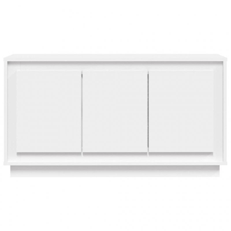 Sideboard Weiß 102x35x55 cm Holzwerkstoff