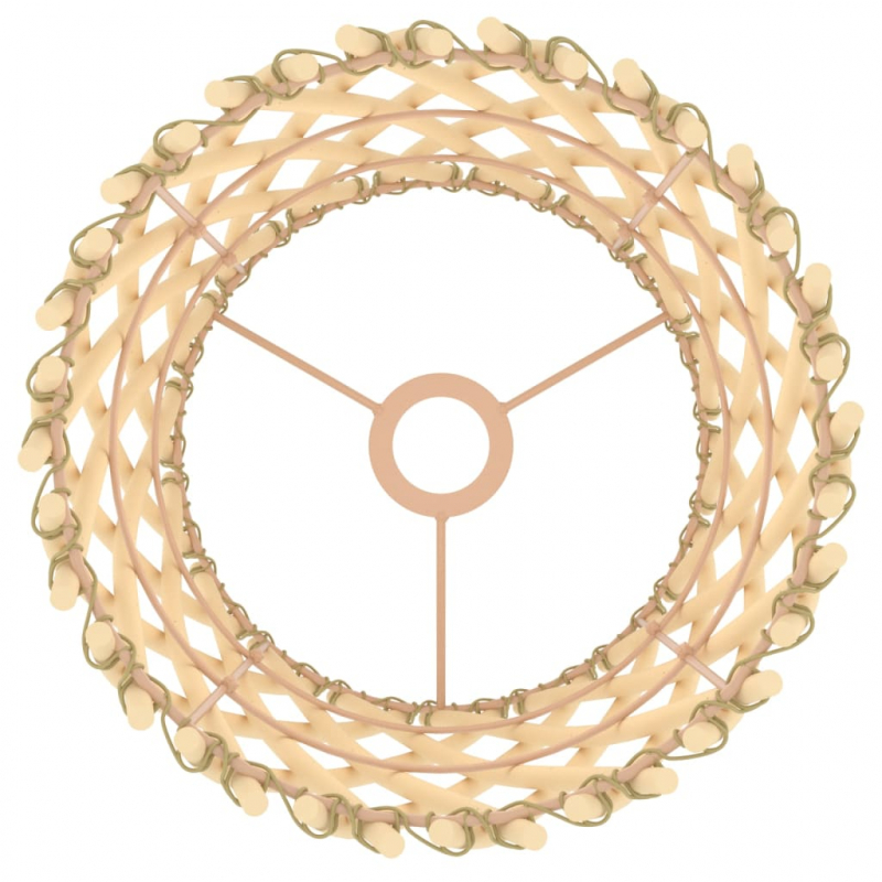 Lampenschirm Ø23x28 cm Korbweide