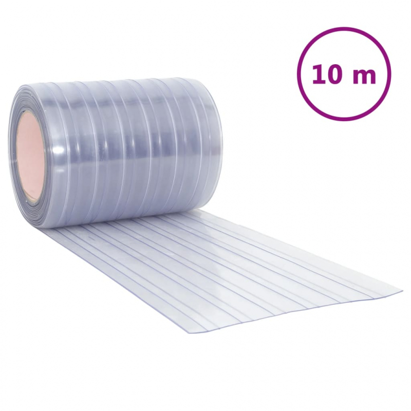 Türvorhang Transparent 300x2,6 mm 10 m PVC