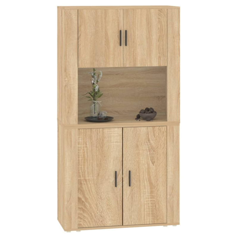 Highboard Sonoma-Eiche Holzwerkstoff