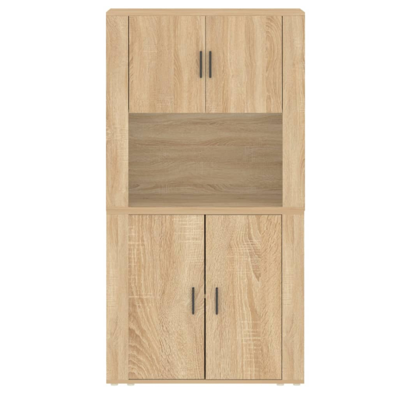 Highboard Sonoma-Eiche Holzwerkstoff